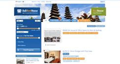 Desktop Screenshot of houserentbali.com